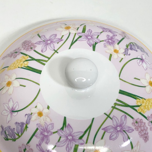 See’s Candies Spring Easter Flowers Candy Dish - Picture 5 of 9